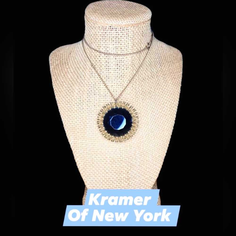 Vintage KRAMER OF NEW YORK Necklace Brooch